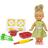 Boneca manu mini chef - HOMEPLAY