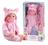 Boneca New Born - Brincando de Pijama - Menina  - Divertoys