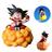 Boneco Action Figure Goku Dragon Ball Z Nuvem Voadora