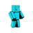 Boneco Articulado Gamer Skin Problems Minecraft Grande 35 cm