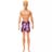 Boneco Barbie Fashion Praia Ken Bermuda Rosa E Azul Hxx52