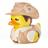 Boneco colecionável de vinil Rubber Duck TUBBZ Robert Muldoon