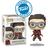 Boneco Harry Potter na Vassoura Quadribol Pop Funko 165 Original