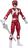 Boneco Power Rangers Clássico 28Cm Ranger Vermelho - Hasbro