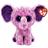 Boneco Ty Beanie Boos Pelúcia 16cm Elefante Rosa Eva Baby