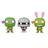 Bonecos de vinil Funko Pocket Pop! Tartarugas Ninja Teenage Mutant