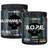 Bope Pré Treino 300g + Glutamina Turbo 300g Black Skull