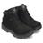 Bota Coturno GM God Feminino Confort com C.A  bico PVC REF:02  NOBUCK