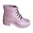 Bota Coturno Infantil Feminino Tratorada Galocha Silicone