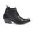 Bota Country Masculina em Couro Preto Bico Fino Kapell