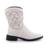 Bota Grazy Off White - Damannu Shoes - Salto Baixo 3cm