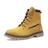 Bota Masculina Couro Legitimo Coturno Cano Medio Roraima Rota79 Cor Milho