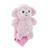 Brinquedo para cães pequenos Blanket Buddies Outward Hound Pink Lamb