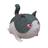 Brinquedo Squishy Angry Cat para alívio da ansiedade Slowspring Sensory