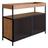 Buffet Bar New Vermont e Preto 100 cm - D'Rossi