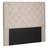 Cabeceira Decorativa King Size 1,95M Tàzio Suede Bege G63 - Gran Belo