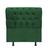 Cabeceira Estofada Paris Botão Capitonê 90cm Solteiro Para Cama Box Quarto Suede Verde - Ahz Móveis