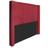 Cabeceira King Minsk P02 195 cm para cama Box Suede Vermelho - Amarena Móveis