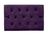 Cabeceira Painel Estofada Paris Solteiro Suede Roxo