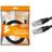 Cabo patch cord cat6e ftp preto 2 metros