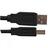 Cabo USB 2.0 a Macho + B Macho 1,8 Metros Preto PLUS Cable - Pluscable