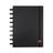 Caderno disko all black g   dk21d253