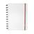 Caderno Inteligente 1/4 A5 All White Com 80 Folhas