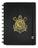 Caderno Inteligente Grande - Corinthians Fiel Preto- 80 Fls