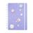 Caderno Inteligente Purple Galaxy By Gocase Grande