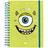 Caderno smart colegial monstros s.a. - 80 fls - 4488 - dac