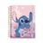 Caderno Smart Colegial Stitch 10 Divisoria 80 Folhas - Dac