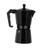 Cafeteira italiana black plus cafe expresso manual moka 3 xicaras premium preta em aluminio