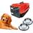 Caixa Transporte Animais N4 + 2 Bebedouro Pet Chalesco 150ml