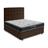 Cama Box Baú + Cabeceira Cassis e Colchão Casal - Probel - Prodormir - 138x188x64cm Marrom