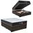 Cama Box Baú Casal + Colchão Semi Ortopédico Extra Firme Espuma D33 Comfort Prime 72x138x188