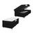 Cama Box Baú Solteiro + Colchão D33 One Face - 61x88x188cm - Várias Cores