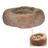 Cama Donut  Cachorro Gato Pet 60Cm Nuvem Confortavel Caminha Rosquinha Animais Estimaçao Petshop Casa Macio