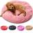 Caminha Nuvem Pet Lorben Redonda Pelúcia Cachorros Gatos Tamanho G 60x60cm