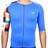 Camisa de Ciclismo Camiseta UV50 Unissex WV Team Ultra Azul