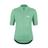 Camisa de ciclismo feminina asw essentials verde agua tam p