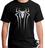 Camiseta Aranha black Blusa criança infantil juvenil adulto camisa tamanhos