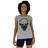 Camiseta Babylook Feminina MXD Conceito Caveira Gangster