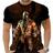 Camiseta Camisa Personalizada Game Mortal Kombat Scorpion 6_x000D_