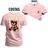 Camiseta Especial Plus Size Premium Estampada Not To Day Urso Frente e Costas