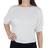 Camiseta Feminina Linzzi Cropped Off White - 66744