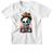 Camiseta Infantil Cute esqueleto halloween