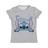 Camiseta Infantil Disney Stitch para Meninas (3-4 anos) - Manga Curta e Secagem Rápida