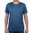 Camiseta Masculina Ogochi  Fitness Slim Mescla Azul - 006484