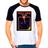 Camiseta Masculina Raglan Branca Atari games jogos 03