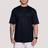 Camiseta Oversized Gola Alta Larga Basic Lisa Streetwear Masculina